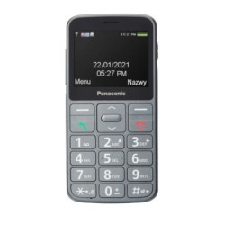 Telefon dla seniora KX-TU160 szary | PartsPC.pl