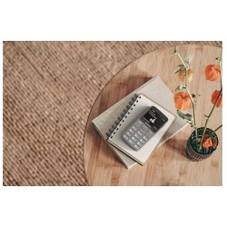 Telefon dla seniora KX-TU160 szary | PartsPC.pl