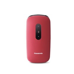 Telefon dla seniora  KX-TU446 Czerwony | PartsPC.pl
