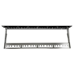 Patch panel pusty 24 porty 1U modularny | PartsPC.pl