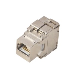 Gniazdo keystone RJ45 STP kat. 6 beznarzędziowe | PartsPC.pl