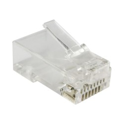 Wtyk przelotowy RJ45 UTP kat.5e (op. 100 szt) | PartsPC.pl