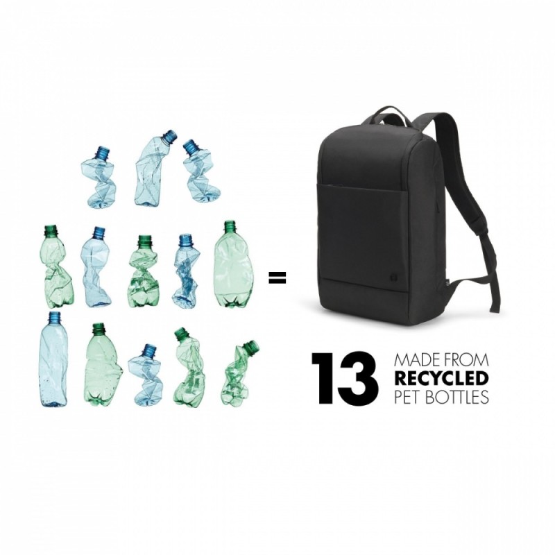 Plecak do notebooka 13-15.6 cali Eco Motion, czarny | PartsPC.pl