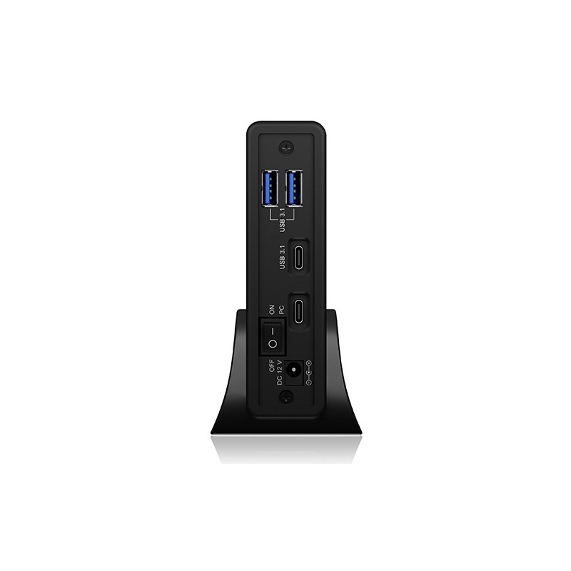 Obudowa IB-382H-C31 2,5/3,5 HDD z wbudowanym HUB 1xUSB-C, 2x… | PartsPC.pl