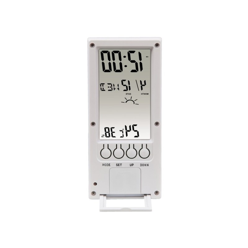 Termometr/higrometr TH-140 biały | PartsPC.pl