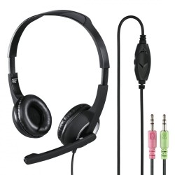 Słuchawki multimedialne HS-P150 czarne | PartsPC.pl