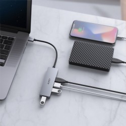 CB-H36 aluminiowy HUB USB-A | Ultra Slim | 4w1 | 4xUSB 3.0 |… | PartsPC.pl
