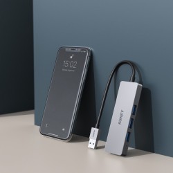 CB-H36 aluminiowy HUB USB-A | Ultra Slim | 4w1 | 4xUSB 3.0 |… | PartsPC.pl