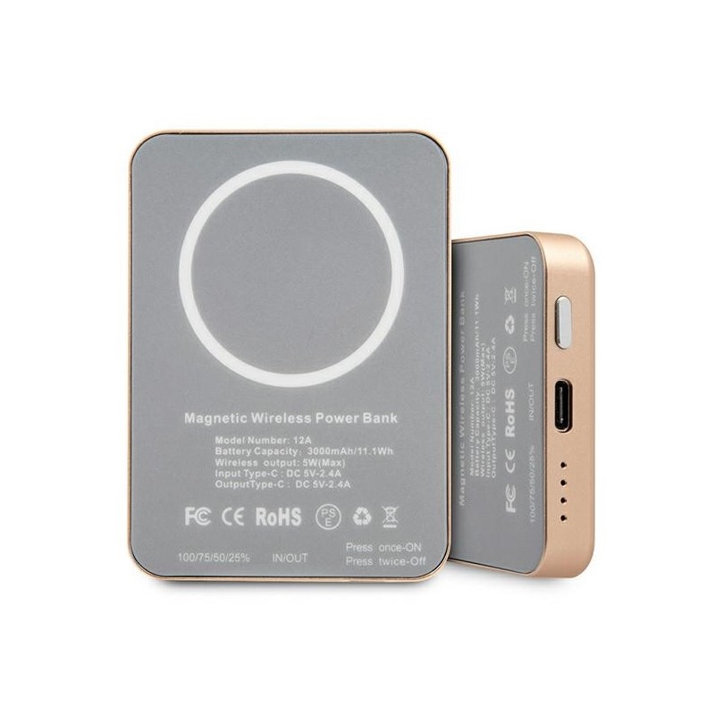 PowerBank Indukcyjny MagSafe 3000mAh | PartsPC.pl