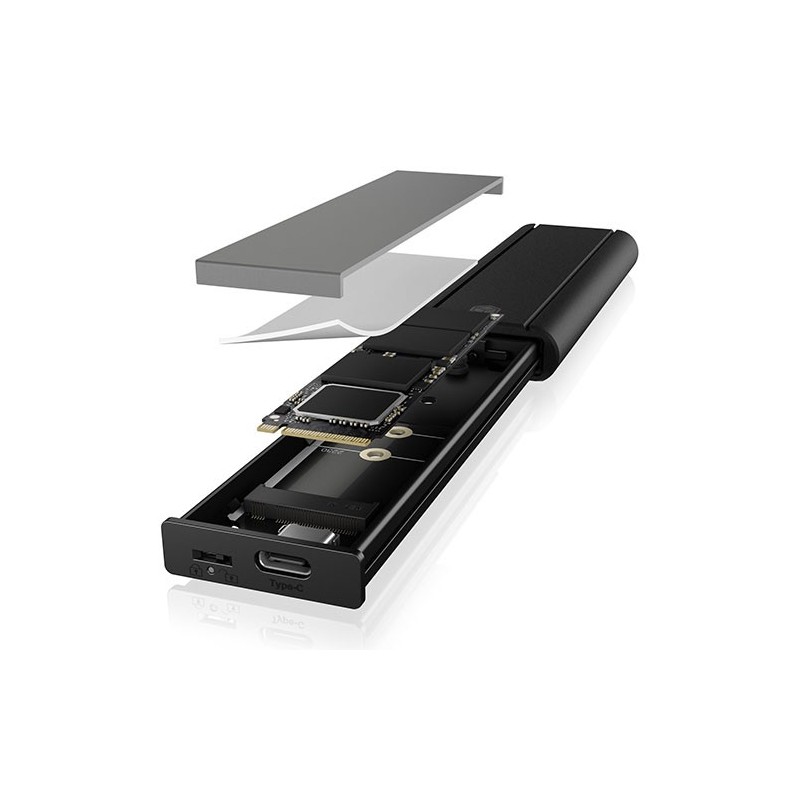 Obudowa dysku SSD IB-1807MT-C31 M.2 NVMe, USB 3.2(Gen2) Type… | PartsPC.pl