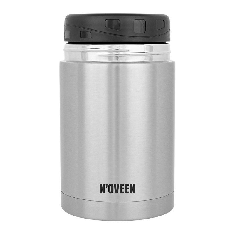 Termos obiadowy TB951 800 ml srebrny | PartsPC.pl
