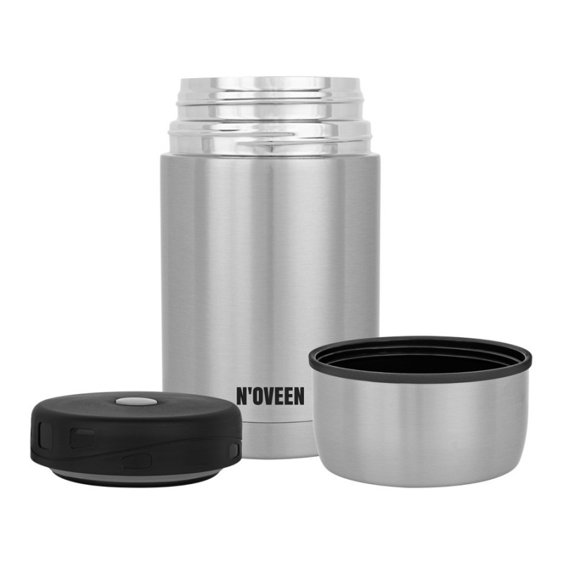 Termos obiadowy TB951 800 ml srebrny | PartsPC.pl