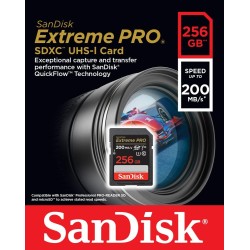 Karta pamięci Extreme Pro SDXC 256GB 200/140 MB/s V30 UHS-I | PartsPC.pl