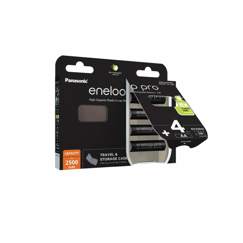 Eneloop PRO akumulator 2500 mAh AA 4szt+pudełko | PartsPC.pl