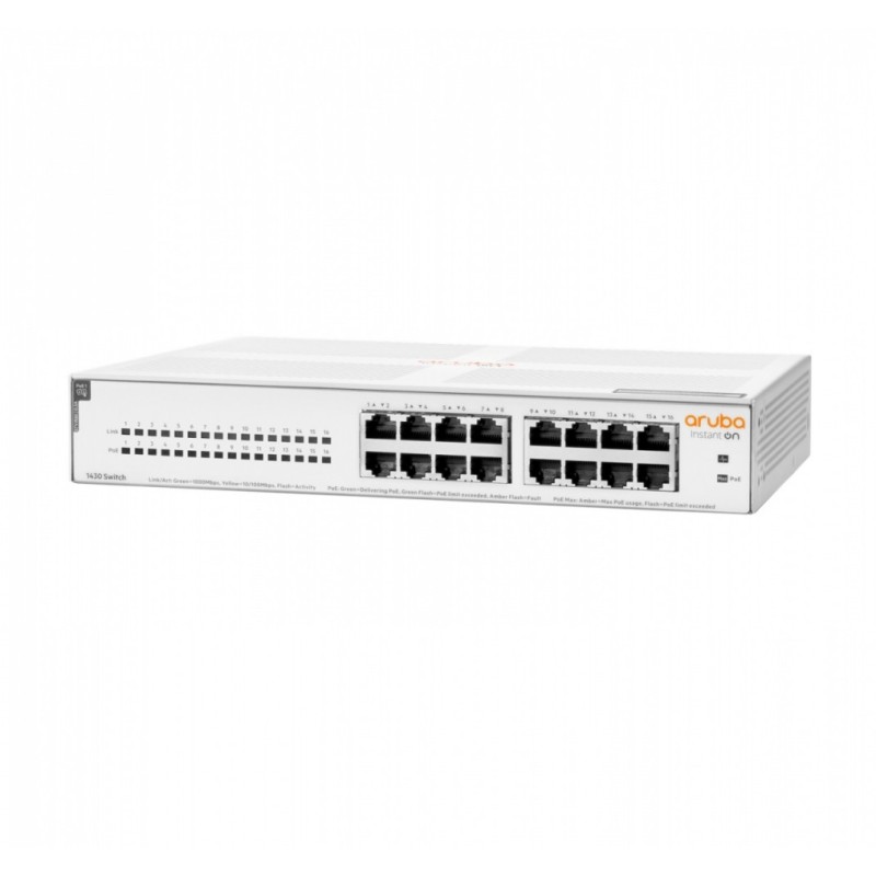 Przełącznik Switch ARUBA Instant On 1430 16x1GbE PoE  R8R48A | PartsPC.pl