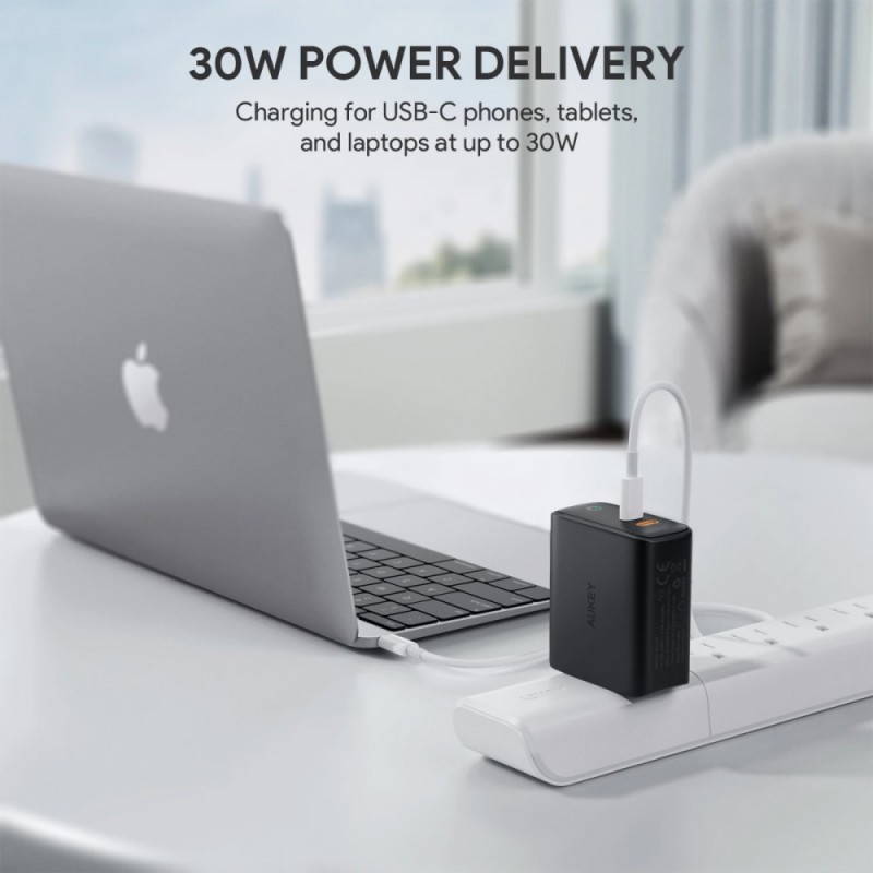 PA-D2 ładowarka sieciowa 2xUSB C PD Power Delivery 3.0 36W 6… | PartsPC.pl
