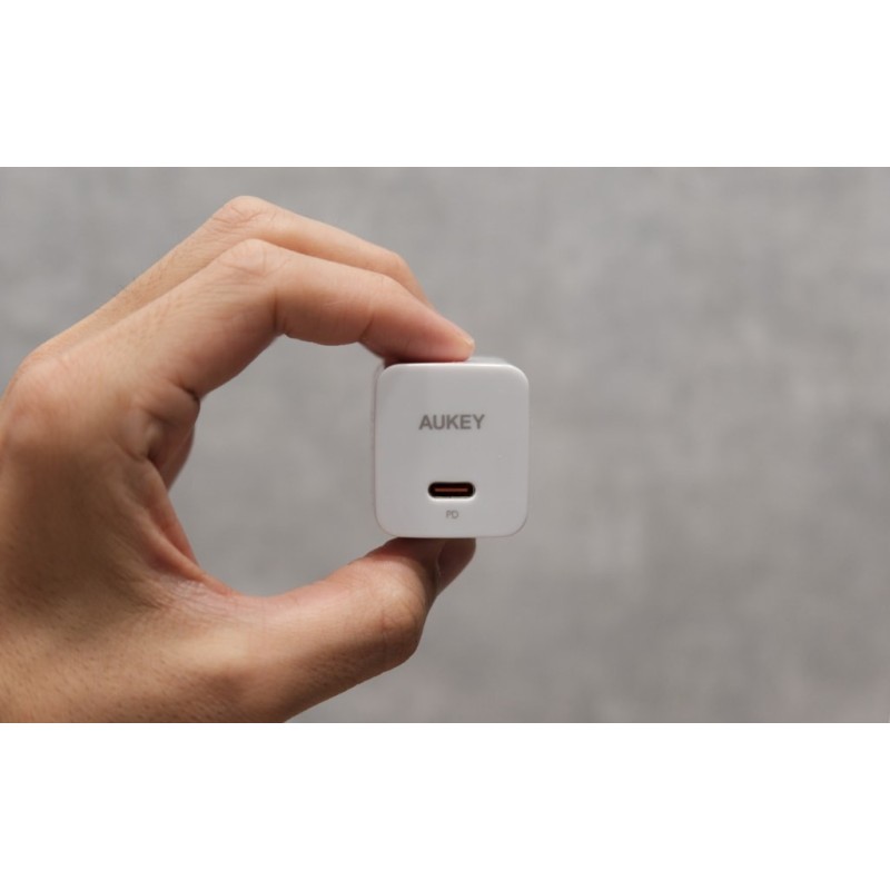 PA-Y20S White Mini ładowarka sieciowa 1xUSB-C 20W PD Power D… | PartsPC.pl