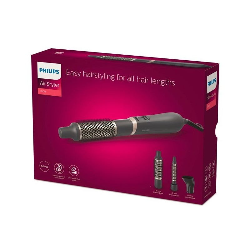 Suszarko-lokówka 3000 Charcoal BHA301/00 | PartsPC.pl