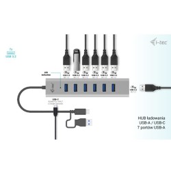 Hub USB-C Charging Metal HUB 7 Port | PartsPC.pl