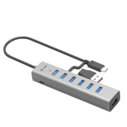 Hub USB-C Charging Metal HUB 7 Port | PartsPC.pl