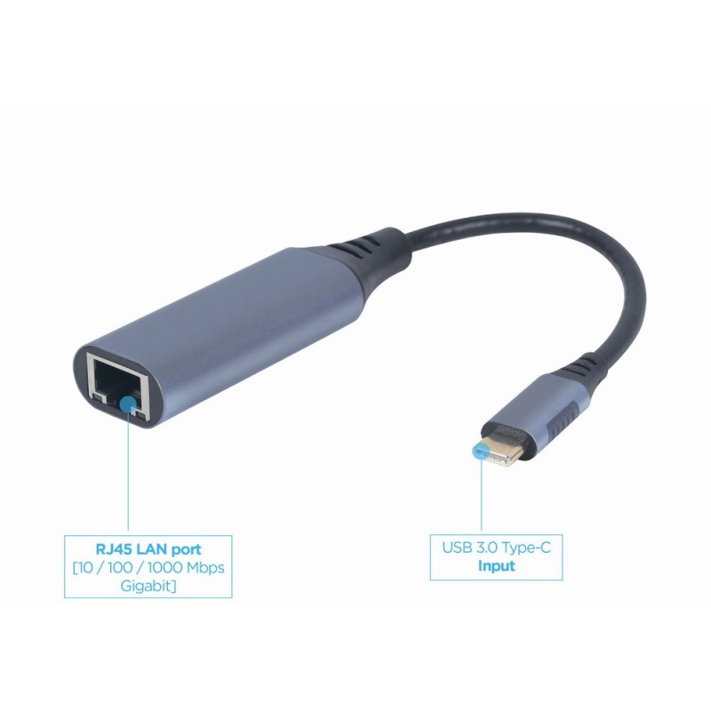 Adapter USB-C to LAN GbE RJ-45 | PartsPC.pl