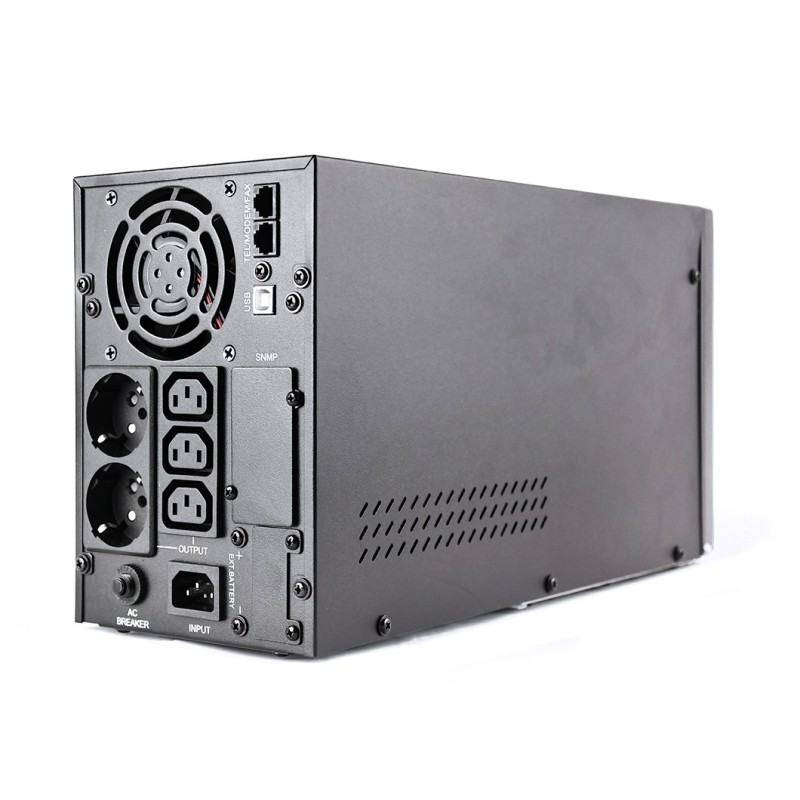 Zasilacz UPS 2000VA Line-in 3xC13 2xSchuko USB RJ45 | PartsPC.pl