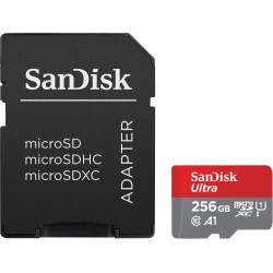 Ultra microSDXC 256GB 150MB/s A1 + Adapter SD | PartsPC.pl