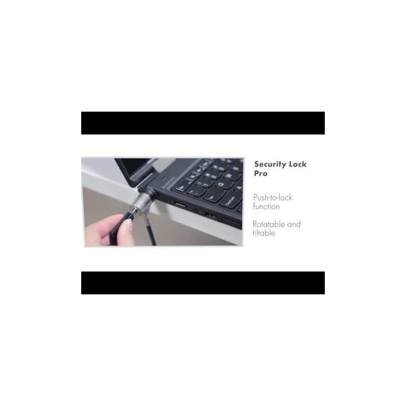 Linka zabezpieczająca T-Lock Pro, keyed, 3x7mm slot | PartsPC.pl