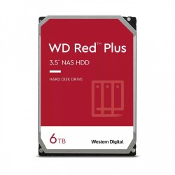 Dysk 3,5 cala WD Red Plus 6TB CMR 256MB/5400RPM | PartsPC.pl