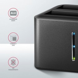 ADSA-D25 MINI stacja dokująca USB 3.2 Gen 1 - 2x SATA 6G 2.5… | PartsPC.pl