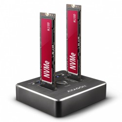 ADSA-M2C Stacja dokująca, USB-C 3.2 Gen 2 - 2x M.2 NVMe SSD … | PartsPC.pl