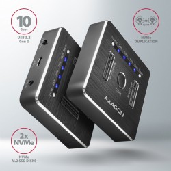 ADSA-M2C Stacja dokująca, USB-C 3.2 Gen 2 - 2x M.2 NVMe SSD … | PartsPC.pl