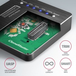 ADSA-M2C Stacja dokująca, USB-C 3.2 Gen 2 - 2x M.2 NVMe SSD … | PartsPC.pl