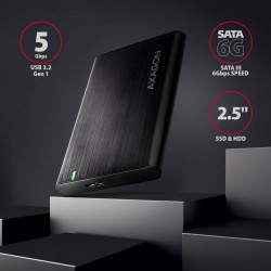 EE25-A6M Bezśrubowa aluminiowa obudowa zewnętrzna USB 3.2 Ge… | PartsPC.pl