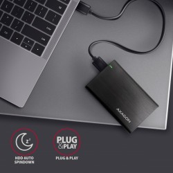 EE25-A6M Bezśrubowa aluminiowa obudowa zewnętrzna USB 3.2 Ge… | PartsPC.pl