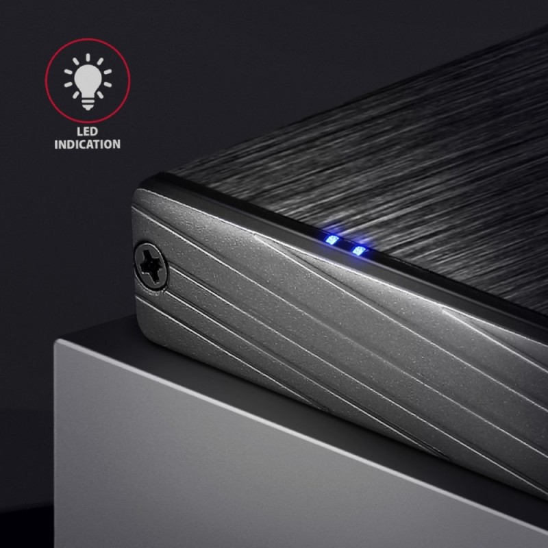 EE25-XA6 Obudowa zewnętrzna aluminiowa, USB 3.2 GEN 1 SATA 6… | PartsPC.pl