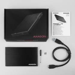 EE25-XA6 Obudowa zewnętrzna aluminiowa, USB 3.2 GEN 1 SATA 6… | PartsPC.pl