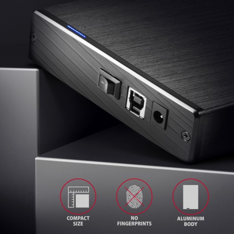 EE35-XA3 Obudowa zewnętrzna aluminiowa, USB 3.2 Gen 1 SATA 3… | PartsPC.pl