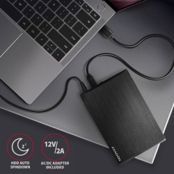 EE35-XA3 Obudowa zewnętrzna aluminiowa, USB 3.2 Gen 1 SATA 3… | PartsPC.pl
