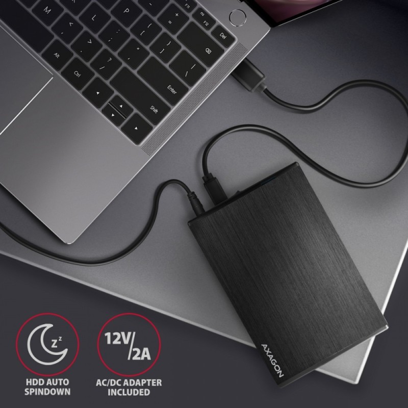EE35-XA3 Obudowa zewnętrzna aluminiowa, USB 3.2 Gen 1 SATA 3… | PartsPC.pl