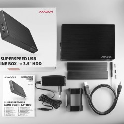 EE35-XA3 Obudowa zewnętrzna aluminiowa, USB 3.2 Gen 1 SATA 3… | PartsPC.pl