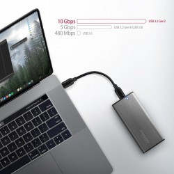 EEM2-SG2 Obudowa zewnętrzna aluminiowa bezśrubowa USB-C 3.2 … | PartsPC.pl