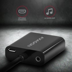 RVH-VGAN Adapter aktywny HDMI -> VGA FullHD, wyjście audio, … | PartsPC.pl