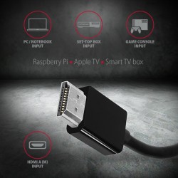 RVH-VGAN Adapter aktywny HDMI -> VGA FullHD, wyjście audio, … | PartsPC.pl
