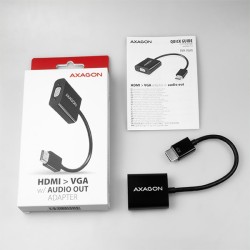 RVH-VGAN Adapter aktywny HDMI -> VGA FullHD, wyjście audio, … | PartsPC.pl