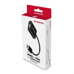 RVH-VGAN Adapter aktywny HDMI -> VGA FullHD, wyjście audio, … | PartsPC.pl
