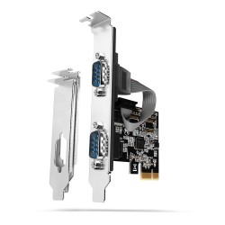 PCEA-S2N Kontroler PCIe 2x port szeregowy RS232 250 Kbps, w … | PartsPC.pl