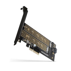 PCEM2-D Adapter wewnętrzny PCIe x4, 1x M.2 NVMe M-key + 1x S… | PartsPC.pl