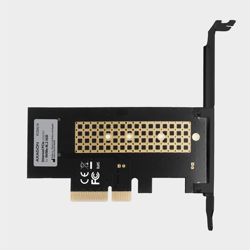 PCEM2-N Adapter wewnetrzny PCIe x4, 1x M.2 NVMe M-key slot, … | PartsPC.pl