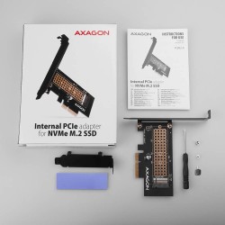 PCEM2-N Adapter wewnetrzny PCIe x4, 1x M.2 NVMe M-key slot, … | PartsPC.pl